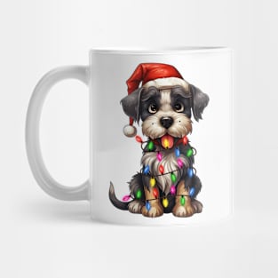 Christmas Standard Schnauzer Mug